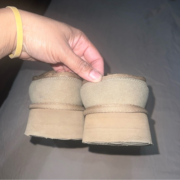 American eagle hangout slip on platform bootie slippers woman’s size 8.5 - Picture 10 of 13